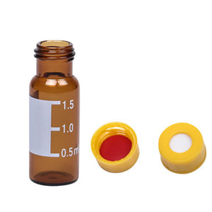 1.5ml 9mm amber hplc vials