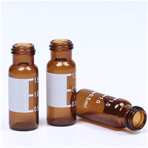 9mm amber hplc vials